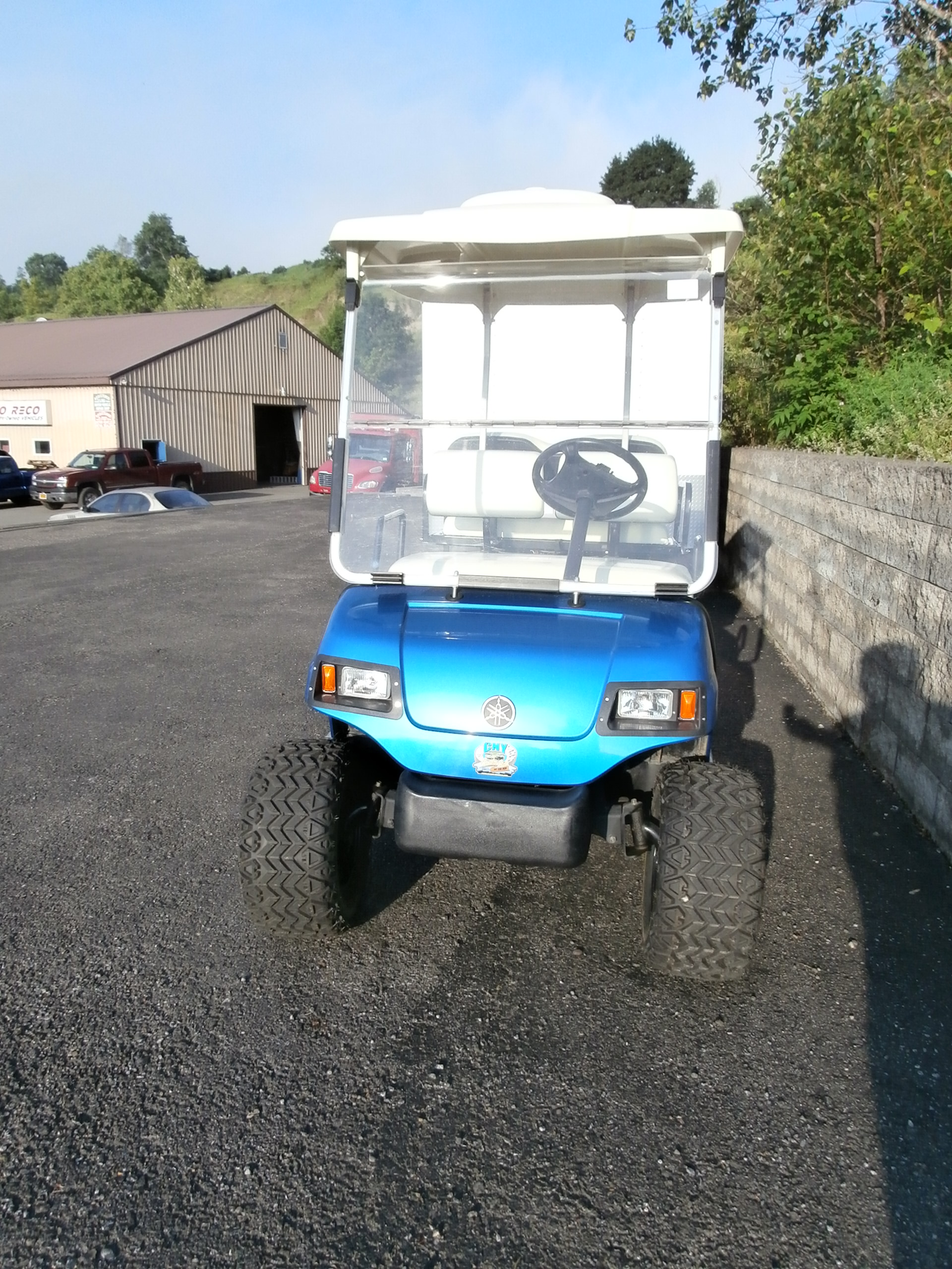 Yamaha G22 Blue CNY Custom Carts, Norwich, NY